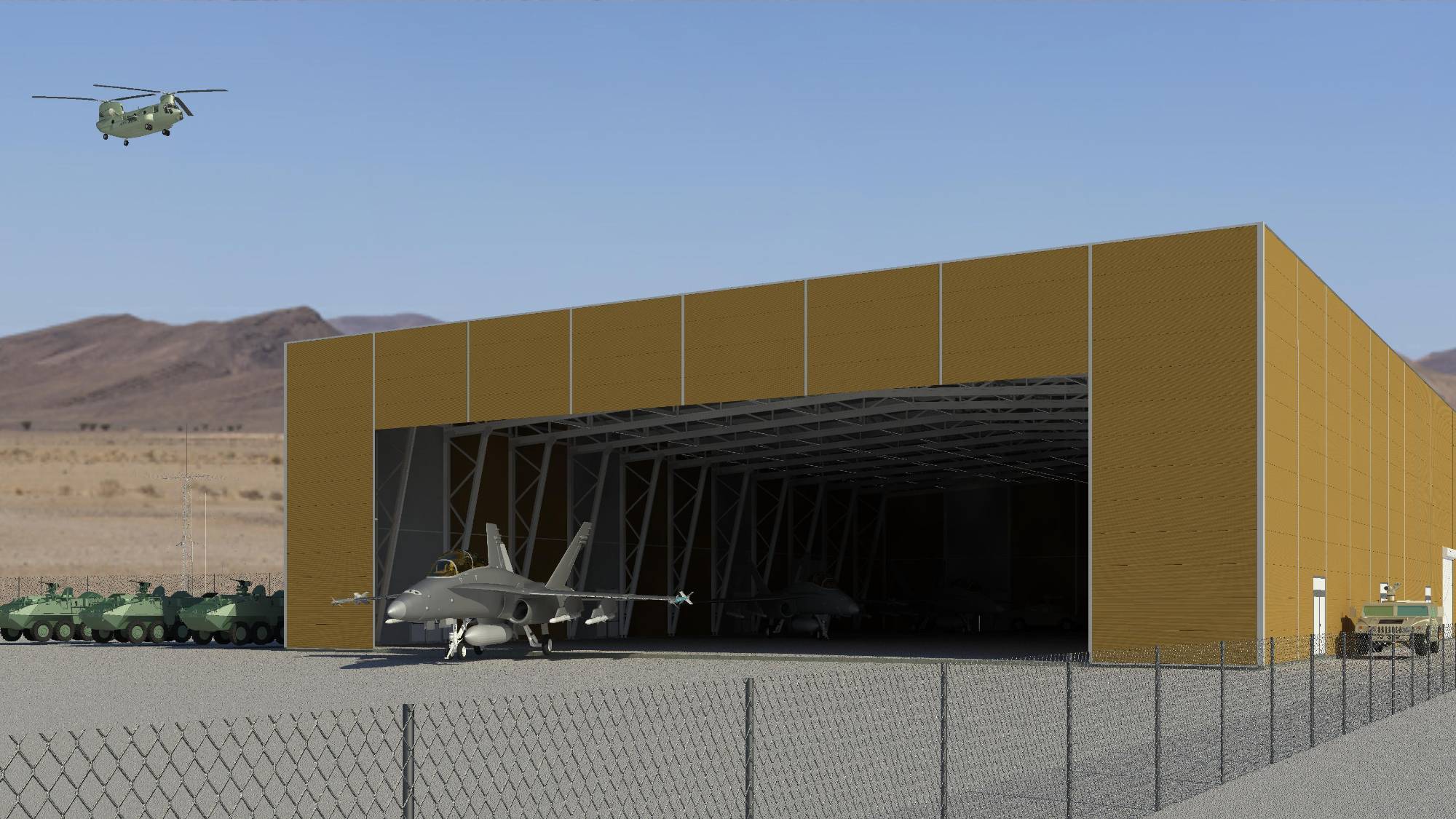 high structure Hangar